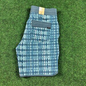 Prana LANKAI Roots Studio Boardshort Swim Trunks Mens Size 30‎